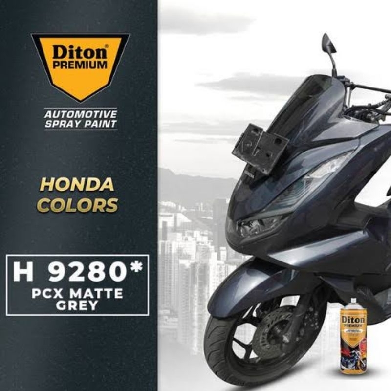 Cat Semprot H9280 PCX Matte Grey 400 cc / Pilok Pilox PCX Abu-Abu