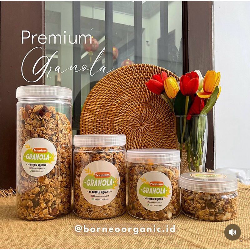 

Homemade Premium Granola