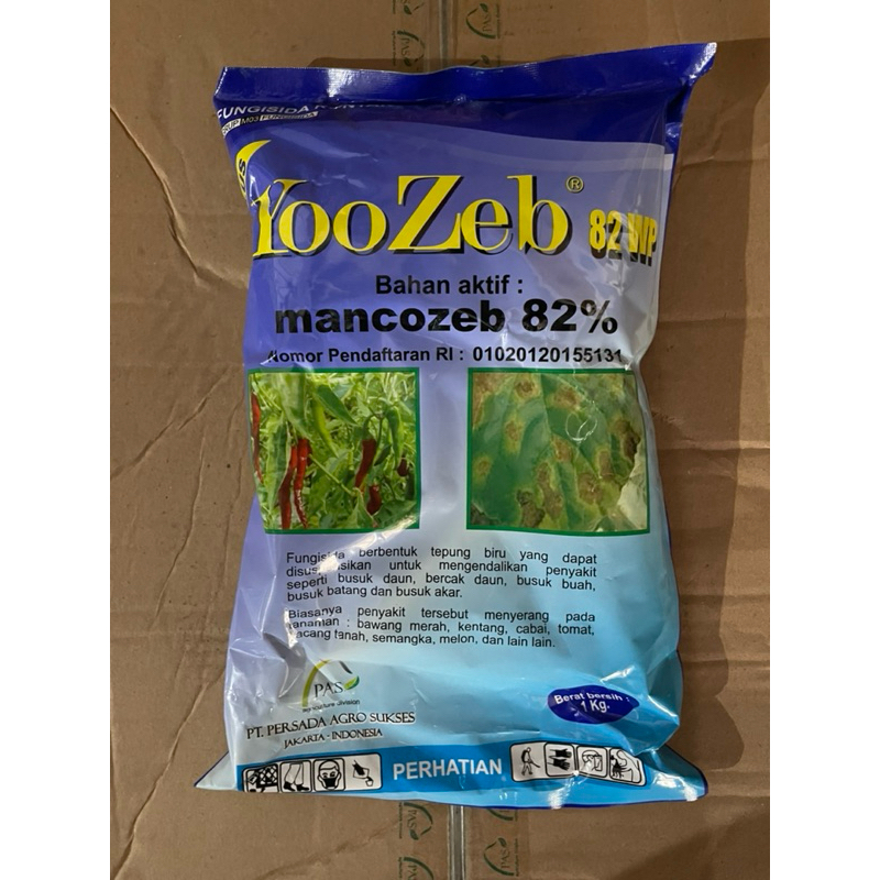 Yozeb Blue 1kg Ba Mancozeb 82%