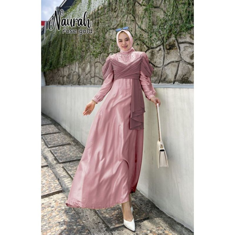 GAMIS NAURAH GAMIS MEWAH GAMIS KEKINIAN GAMIS MURAH GAMIS SEMI KEBAYA gamis elegan gamis brukat gami