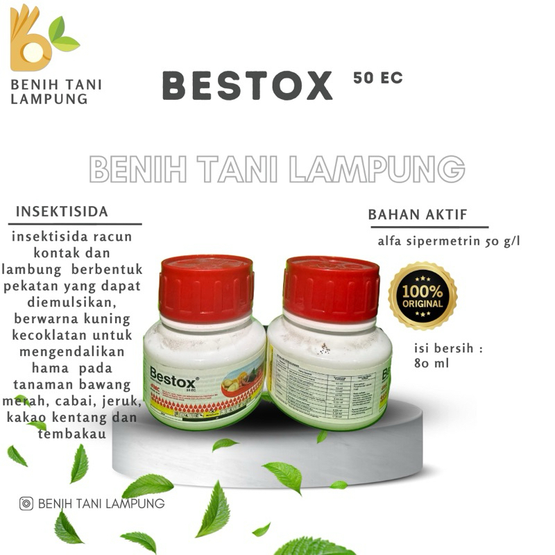 BESTOX 50EC 80ml INSEKTISIDA