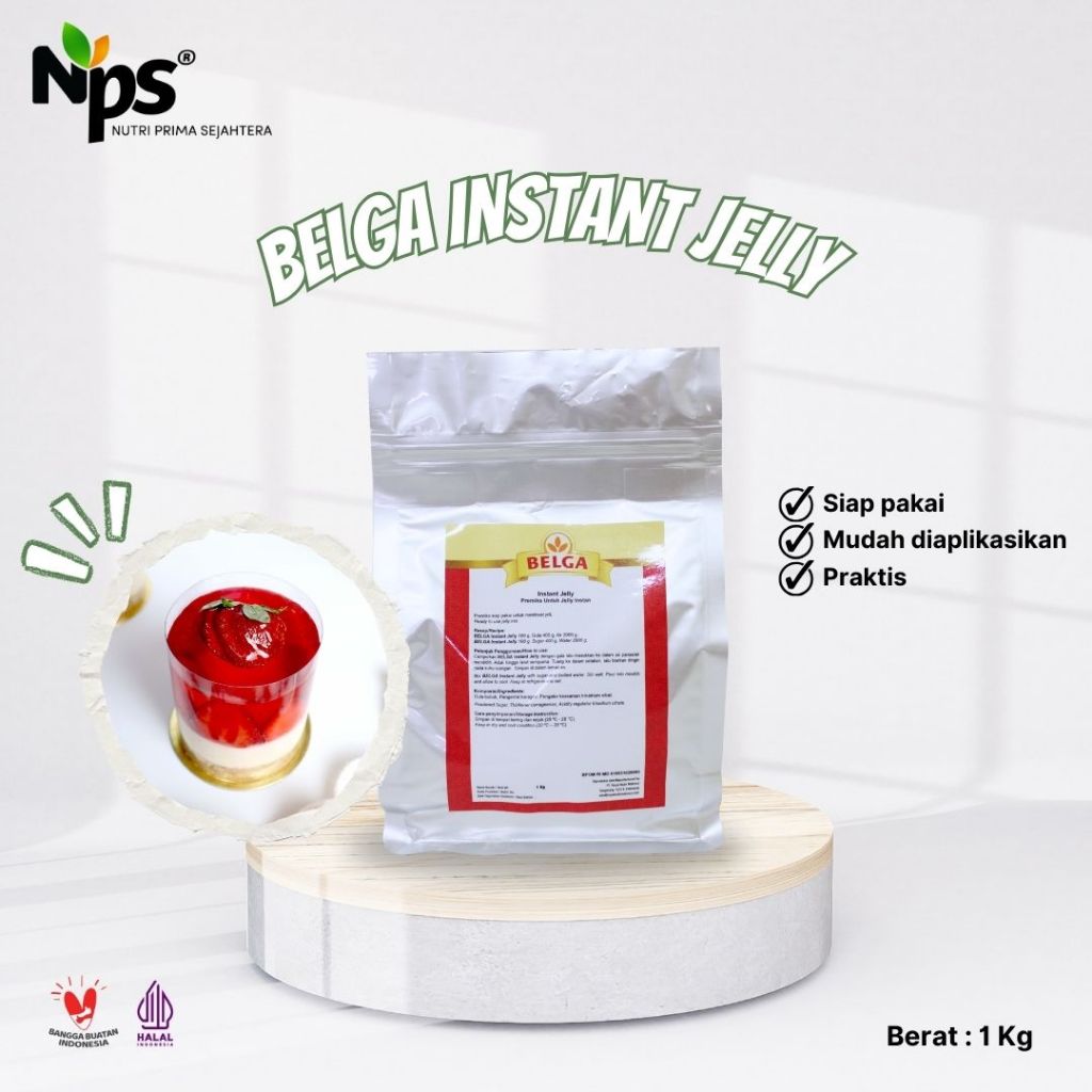 

BELGA Instant Jelly / Tepung Premix Instant Jelly