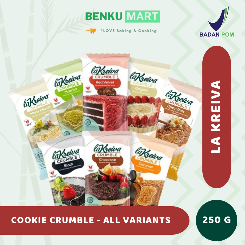 

Crumble La Kreiva 250gr | Cookie Crumb