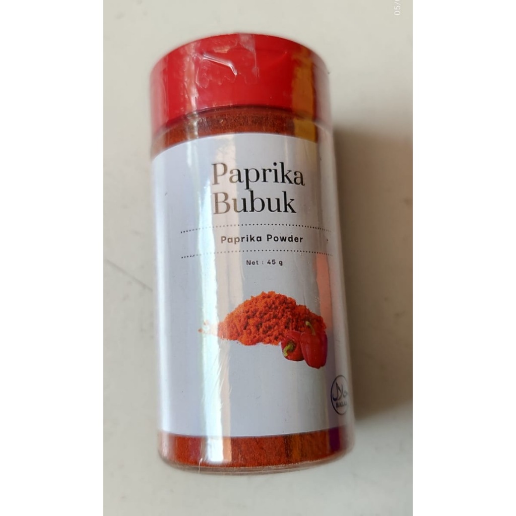 

Paprika Bubuk / Paprika Powder 45 Gr Rempah Bumbu Masak Dapur