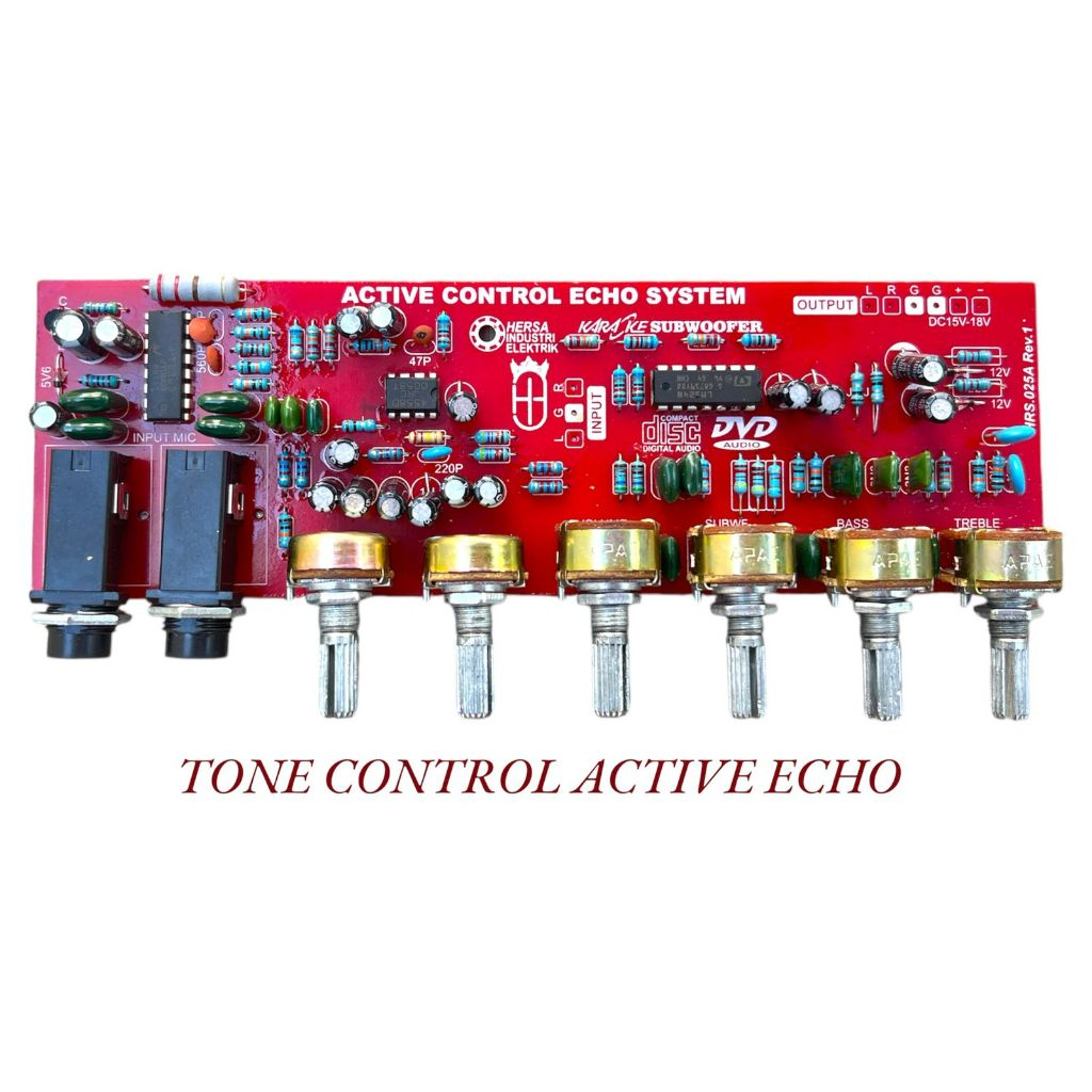TONE CONTROL ACTIVE ECHO | TONE CONTROL ECHO