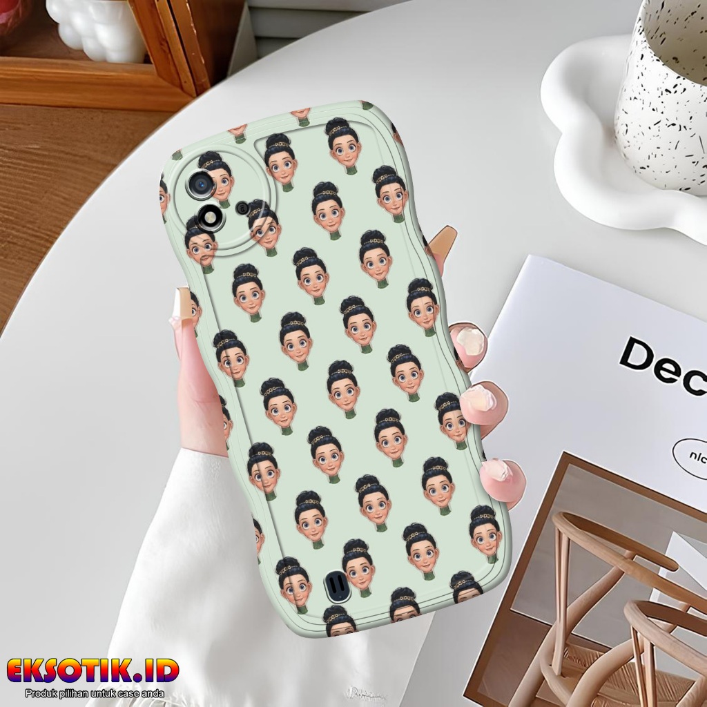 Case Realme C11 2021 Gelombang - Casing Realme C11 2021 - Silikon  Realme C11 2021 - Softcase Realme