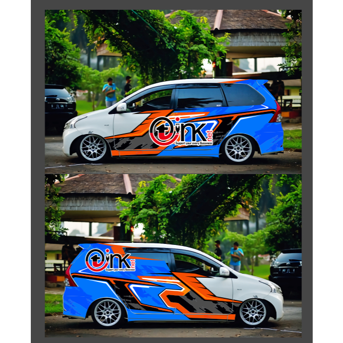 stiker decal blindvan  luxio,grandmax Apv AVANZA SEDAN DLL