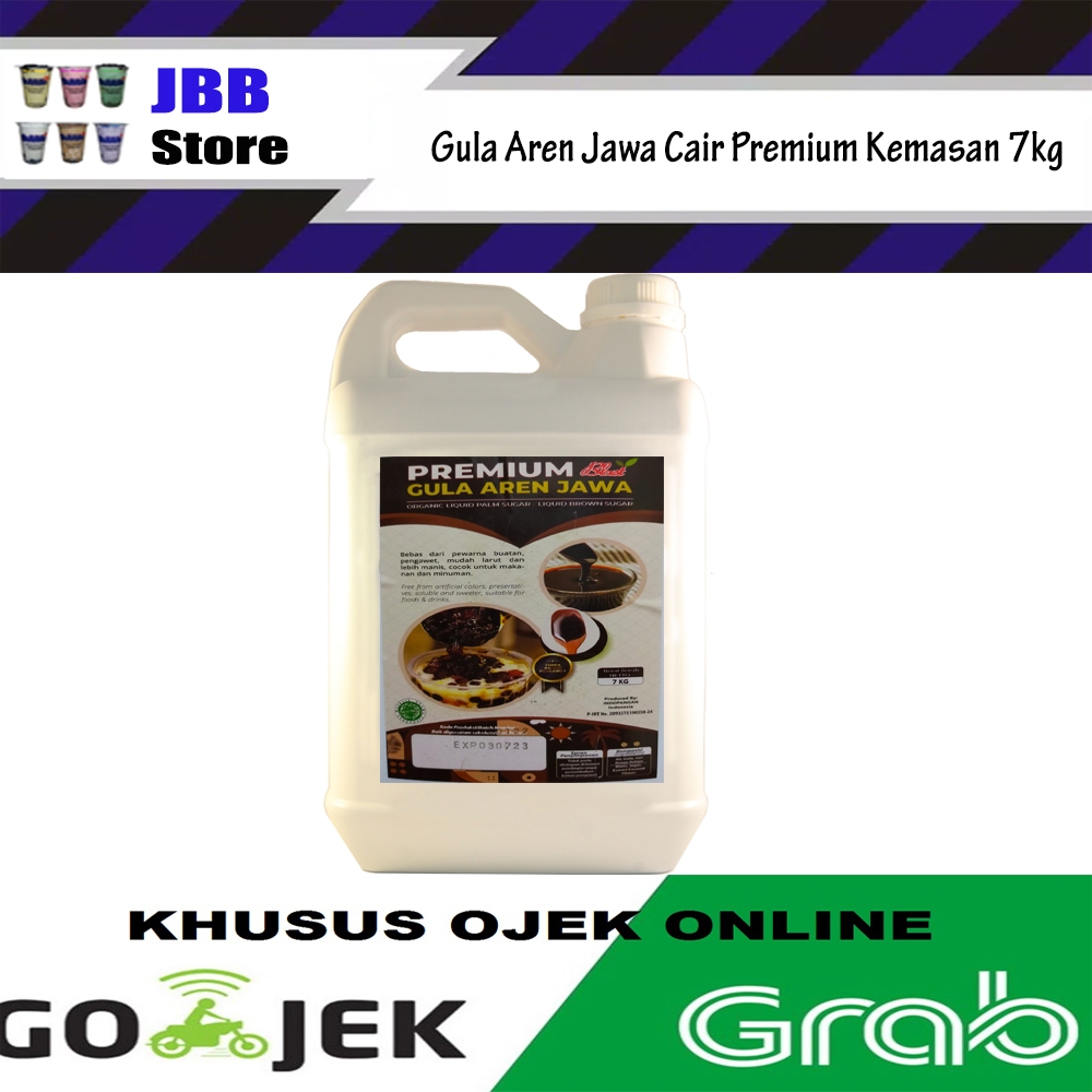 

Gula Merah Cair Premium 7kg (Khusus Ojek)