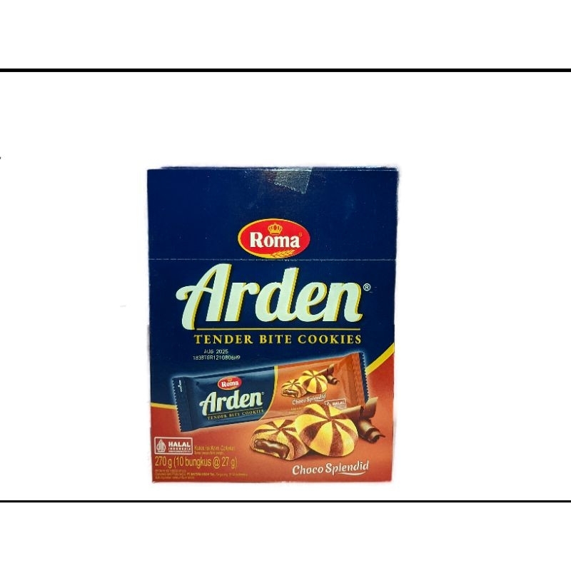 

Biskuit Roma ARDEN Coklat 1box (10pcs) 300g