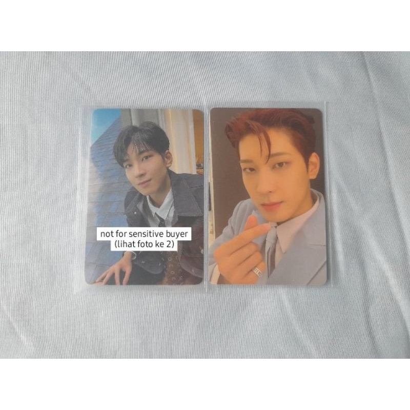 seventeen wonwoo atap genteng interpark musicplant attacca fs fansign photocard pc benefit pob