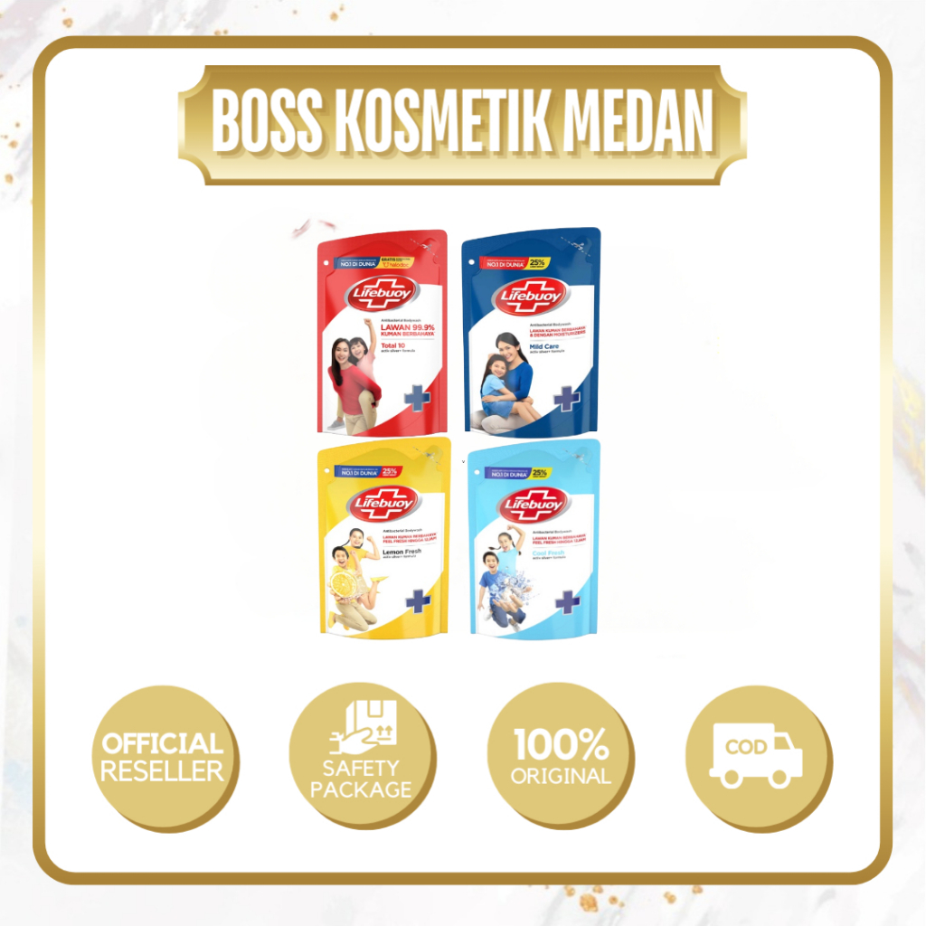 Lifebuoy Sabun Cair Refill 250ml - antibakteri sabun