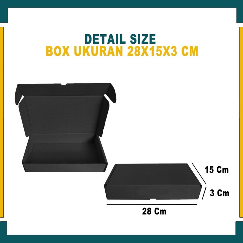 

kardus sarung gajahmada ukuran 28x15x3 cm