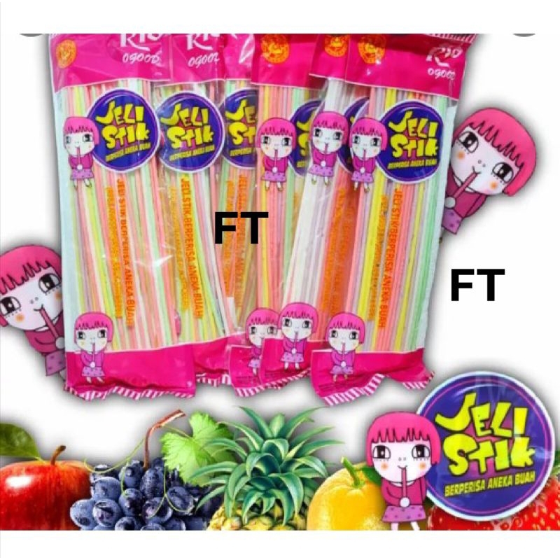 

Jeli stick panjang isi 50 pcs