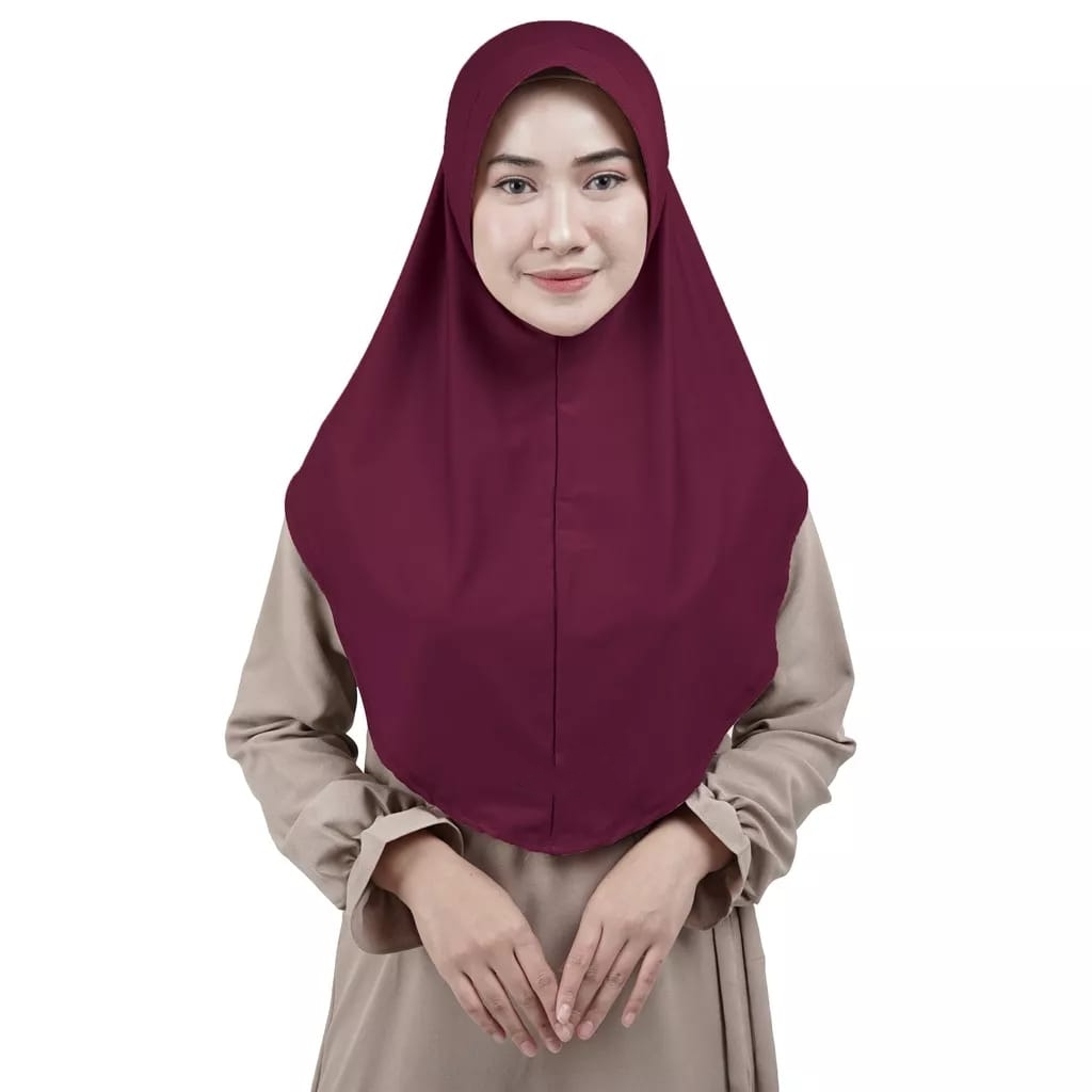 TERKINI HIJAB INSTAN BAHAN CRINKLE AIRFLOW JILBAB BERGO NYAMAN DIKENAKAN MUSLIM REMAJA