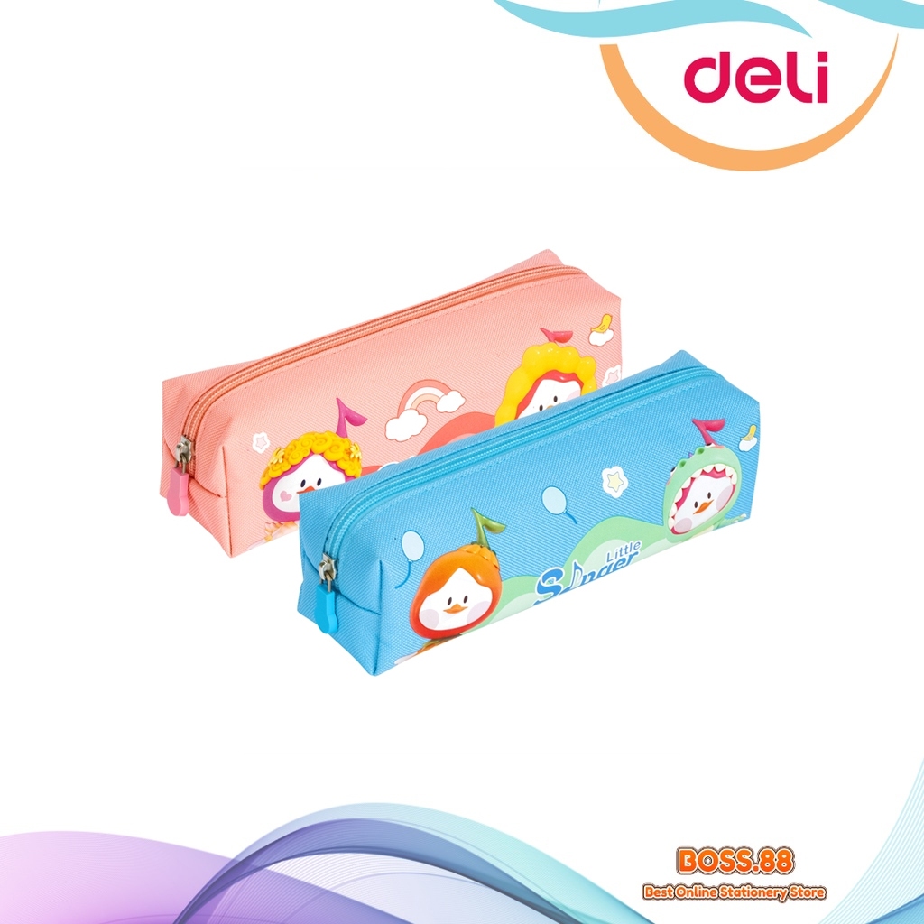 

PENCIL CASE / TEMPAT PENSIL RIT DELI H-911 (1 PCS)