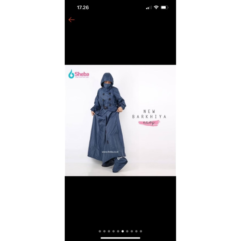 Preloved Sheba Zefanya Barkhiya navy