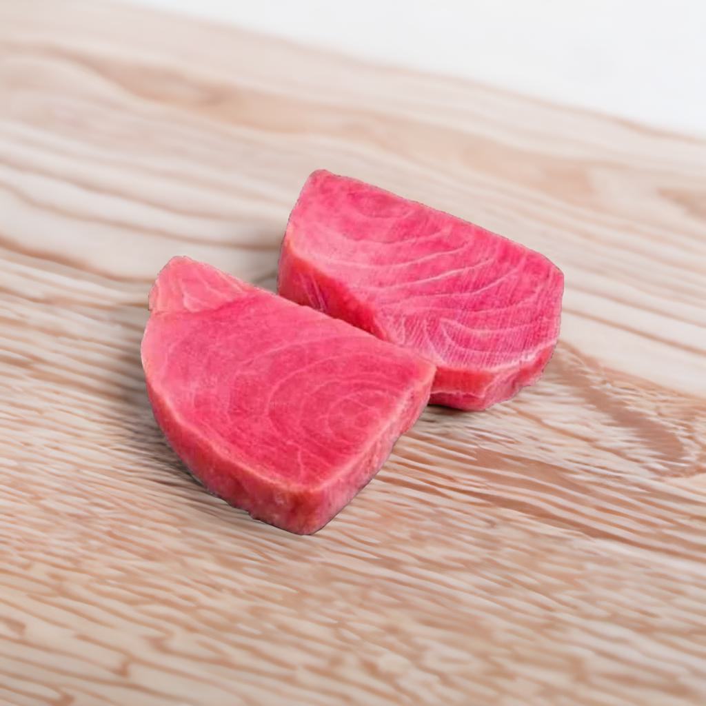 

Ikan Tuna Fillet Steak (Fresh Tuna Fish) 500 Gram / SEGAR / BEKU / VACUMM PACK