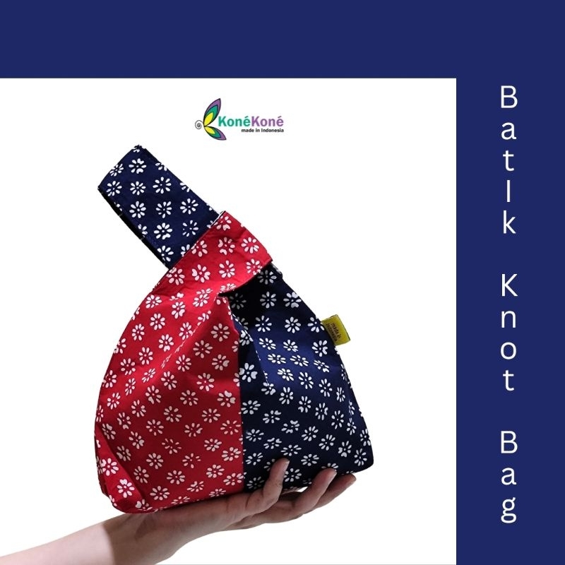Knot Bag Batik ala Jepang bisa dipakai bolak-balik dan simple