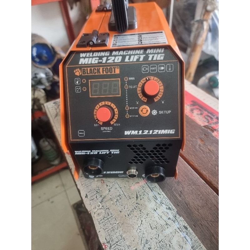 BLACKFOOT trapolas mini mig-120 Lift tig