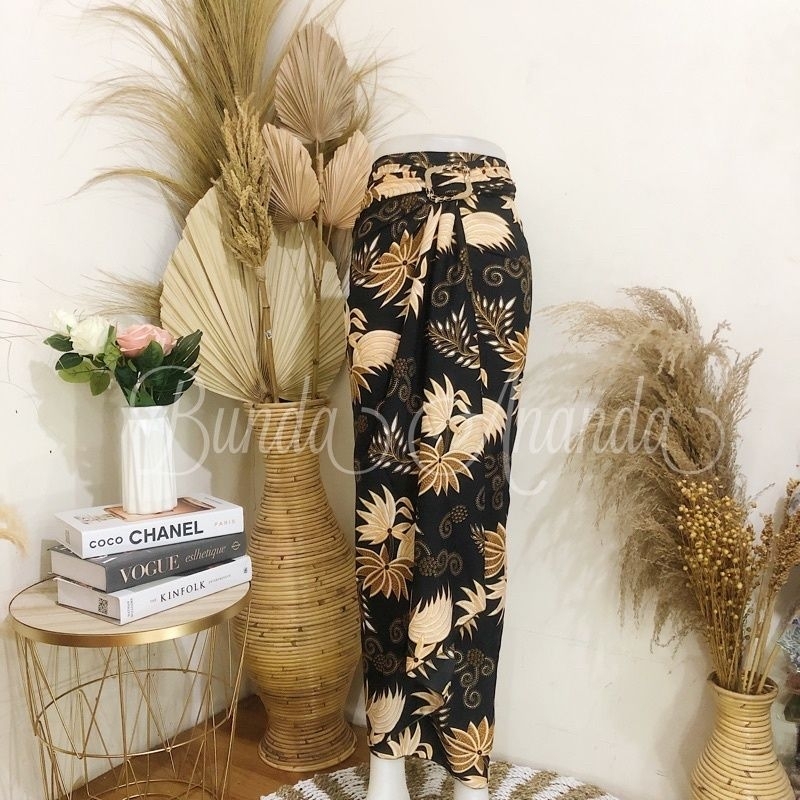 Riana Kebaya / Rok Lilit Batik Motif Terlaris Bawahan Kebaya Wanita Rok Lilit jumbo Free Ring Lilit