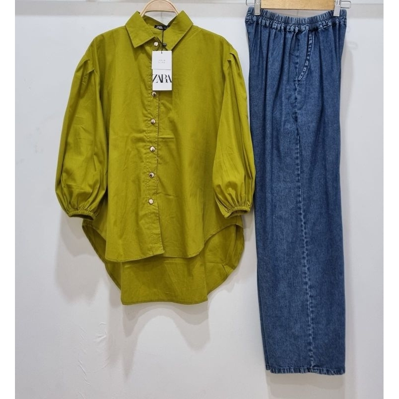 One set katun mix jeans