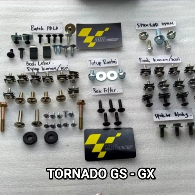 BAUT FULL SET BODY SUZUKI TORNADO GS - GX