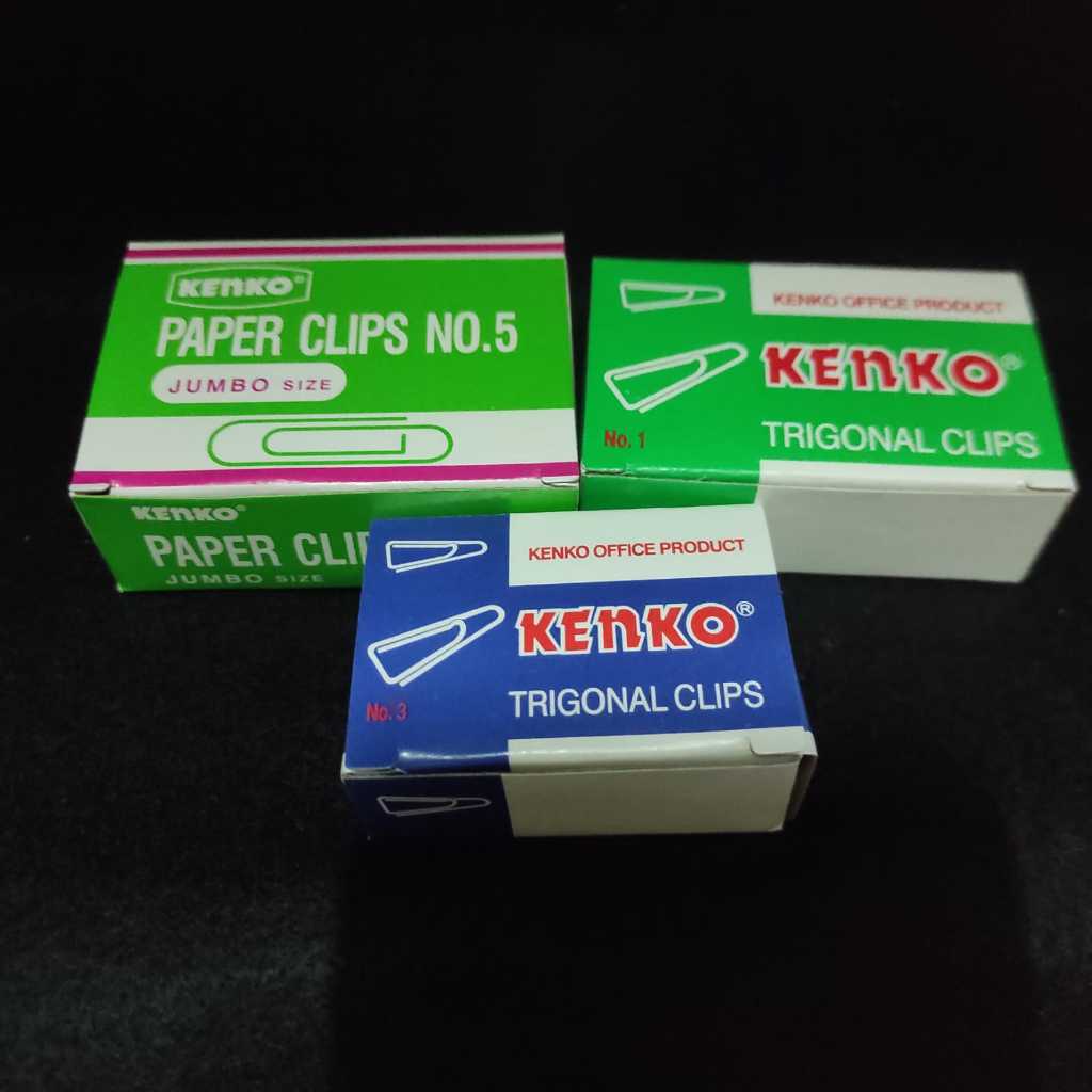 

Kenko Paper Clip ( Klip Kertas ) No 5, 3, 1