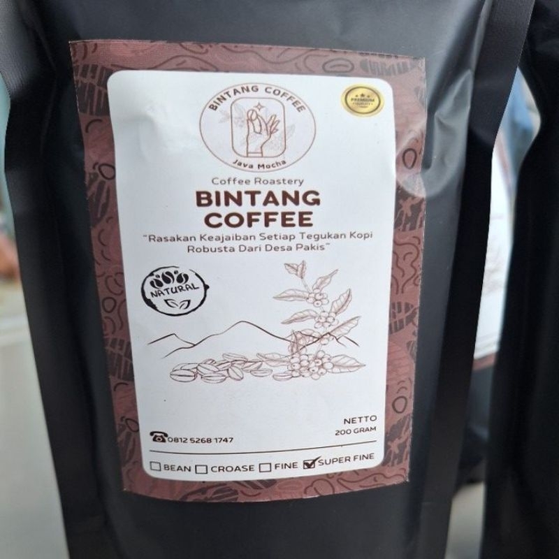 

PROMO GROSIR Robusta Bintang Coffee | Bintang Kopi Kualitas Premium Petik Merah