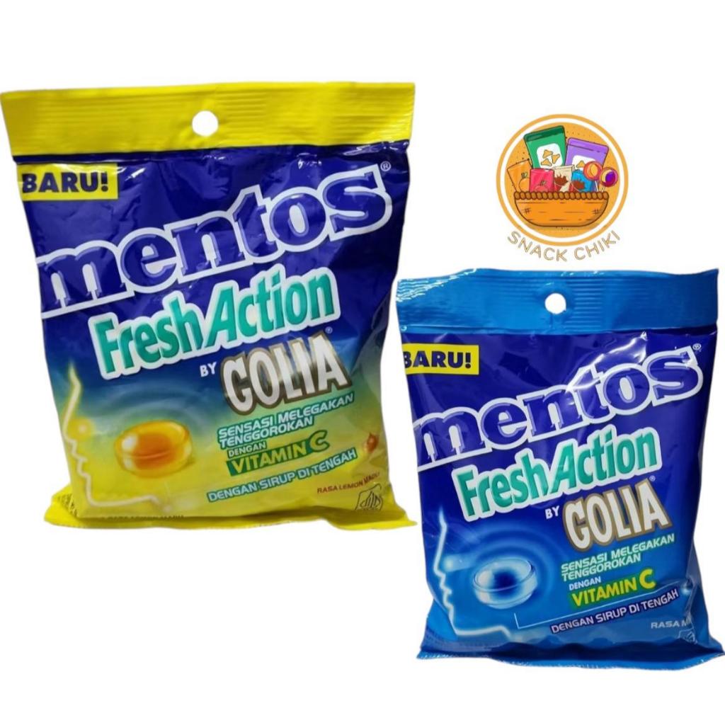 

Mentos Fresh Action by Golia Permen Mint / Lemon Madu (isi 42 butir)