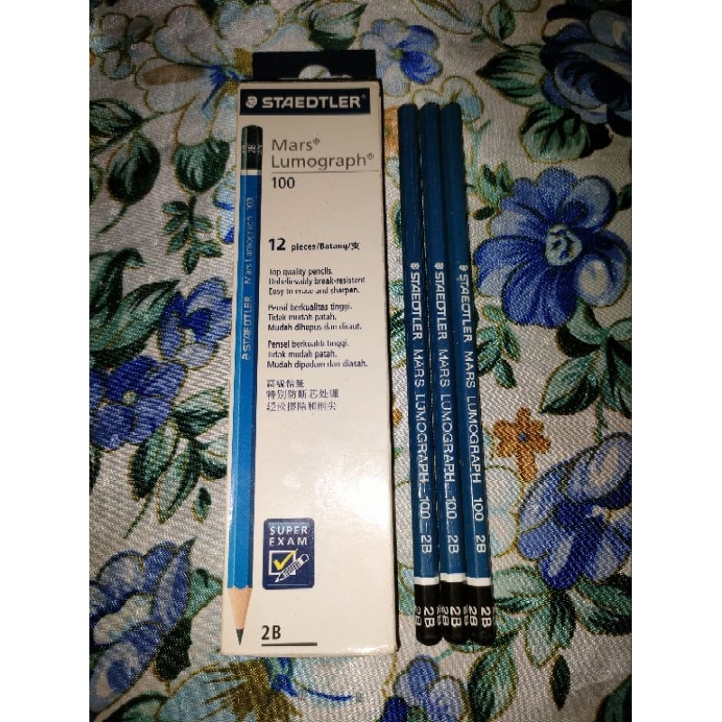

Pensil 2B Staedler Mars Lumograph 100