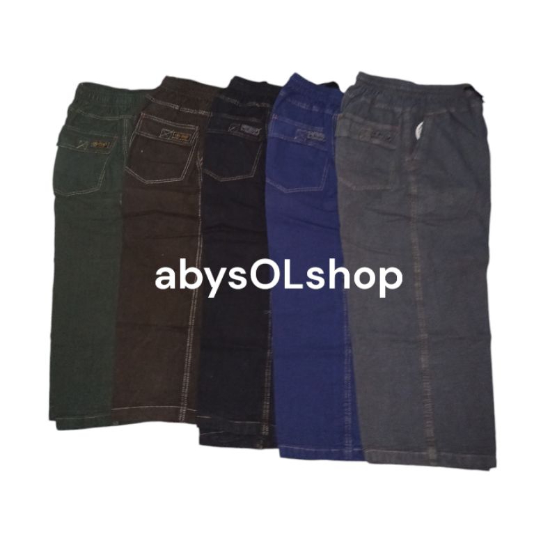 Celana sirwal jeans denim dewasa pangsi  berkualitas