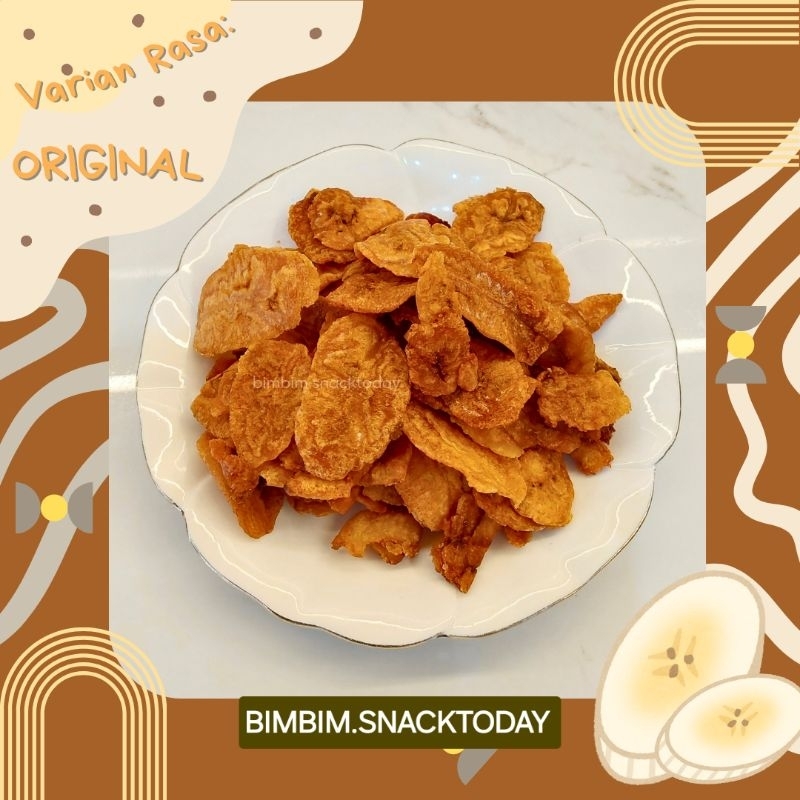 

CHIPS TODAY - BANANA CHIPS Varian Rasa: ORIGINAL