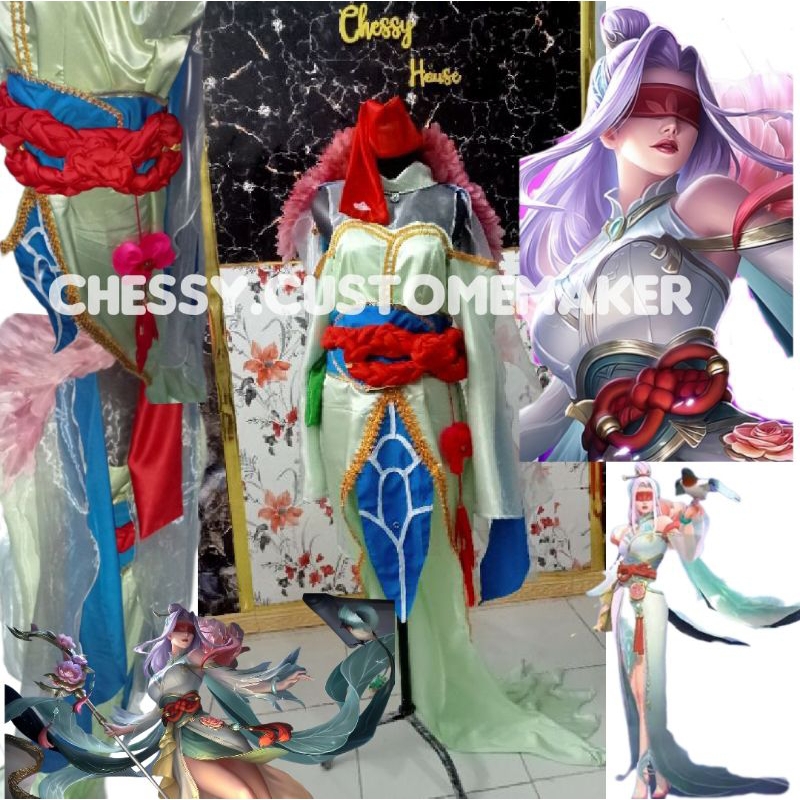 Pharsa peony bloom mlbb mobile legend pharsa star light