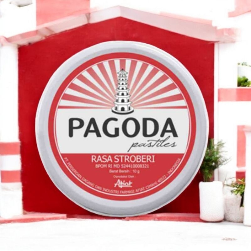 

pagoda pastiles strawberry 10gr