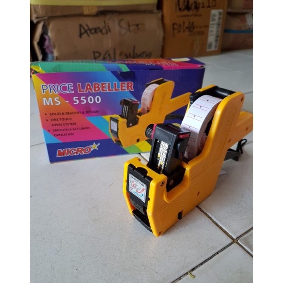 

Promo Gembira Mesin Alat Label Harga Mesin Tembak Harga Price Labeller Microstar MS55