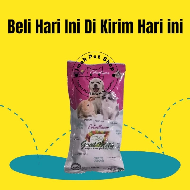 Susu Anak Kucing Anjing Kelinci Baru Lahir Setara Asi Eco Pet Colostrum
