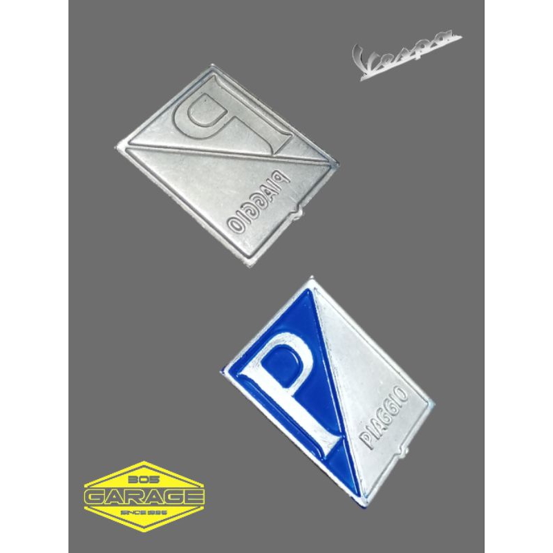 emblem logo simbol dasi depan vespa tua vbb vba vglb vnb super 66 sprint s like original bahan sanga