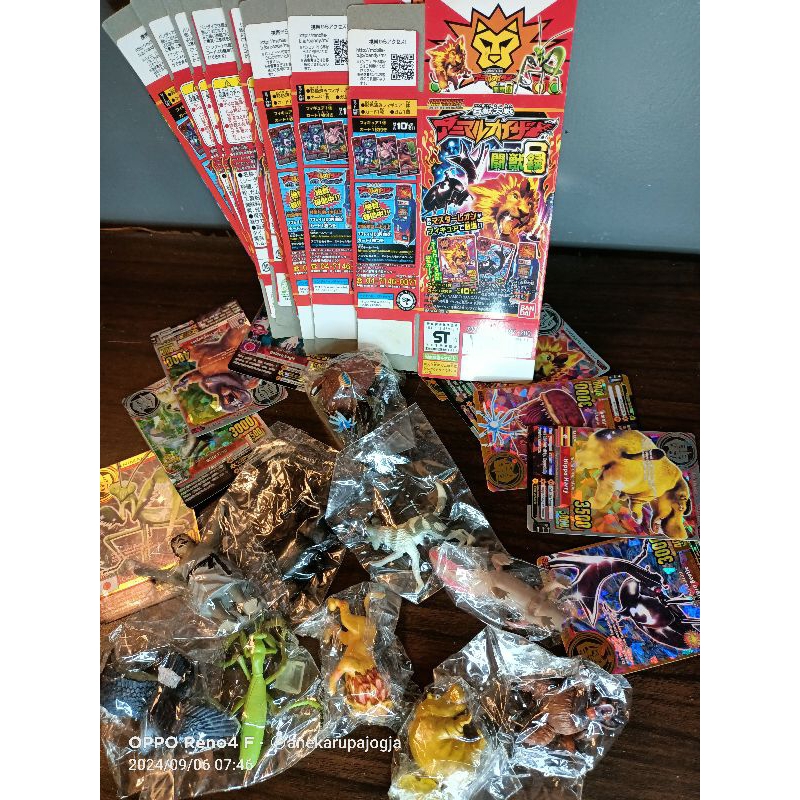 action figure mainan animal kaiser isi 10 buah