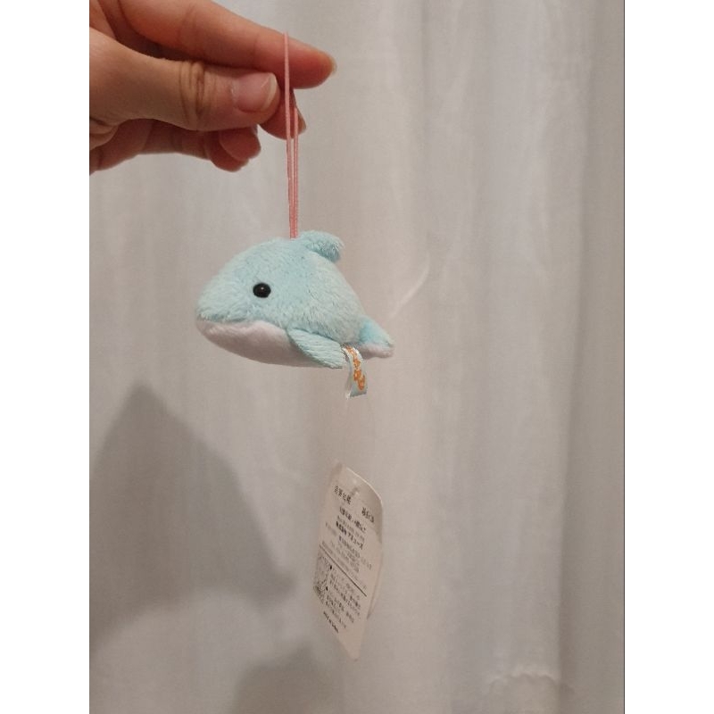Amuse Keychain Dolphin Boneka Upil Bulir