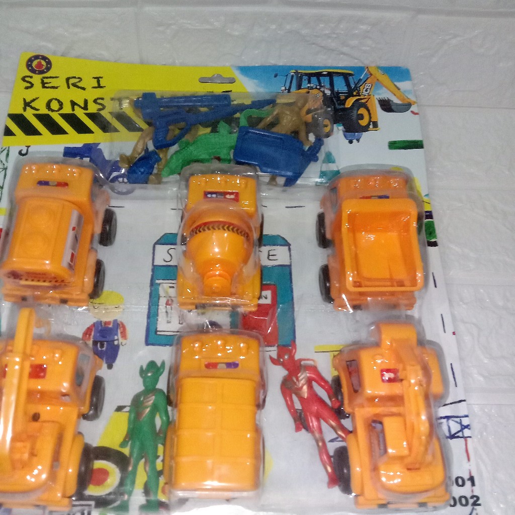 Mainan Mobil Mobilan Konstruksi Mainan Mobil Set