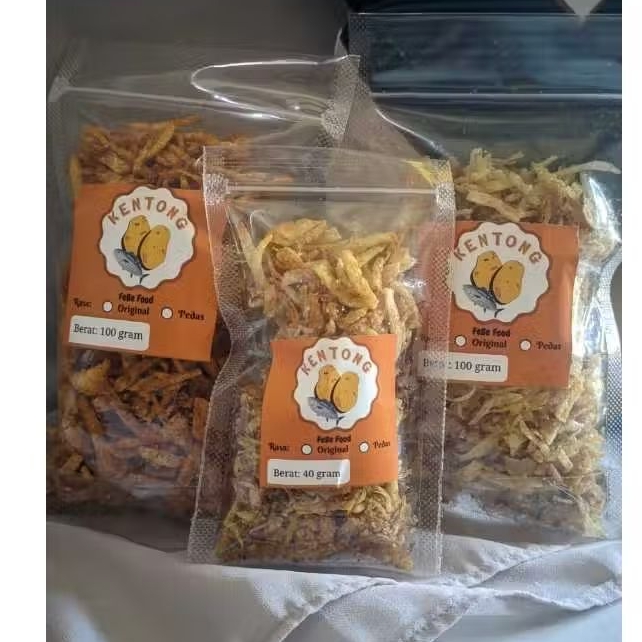 

KERIPIK KENTONG (KENTANG TONGKOL) DENGAN VARIAN 2 RASA 100 GR/500 GR