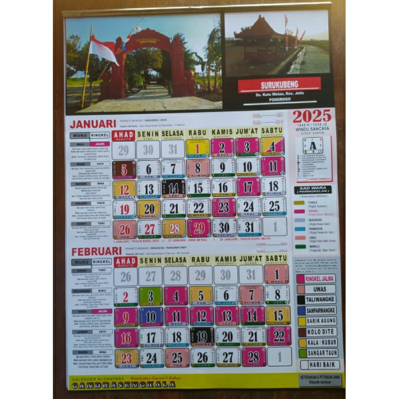 

Kalender Jawa Candrasengkala 2025 - Kalender Jawa Nusantara Candrasengkala 2025 Murah