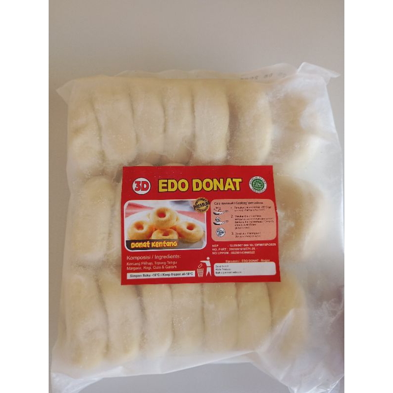 

Edo 3D Donat Kentang Isi 20