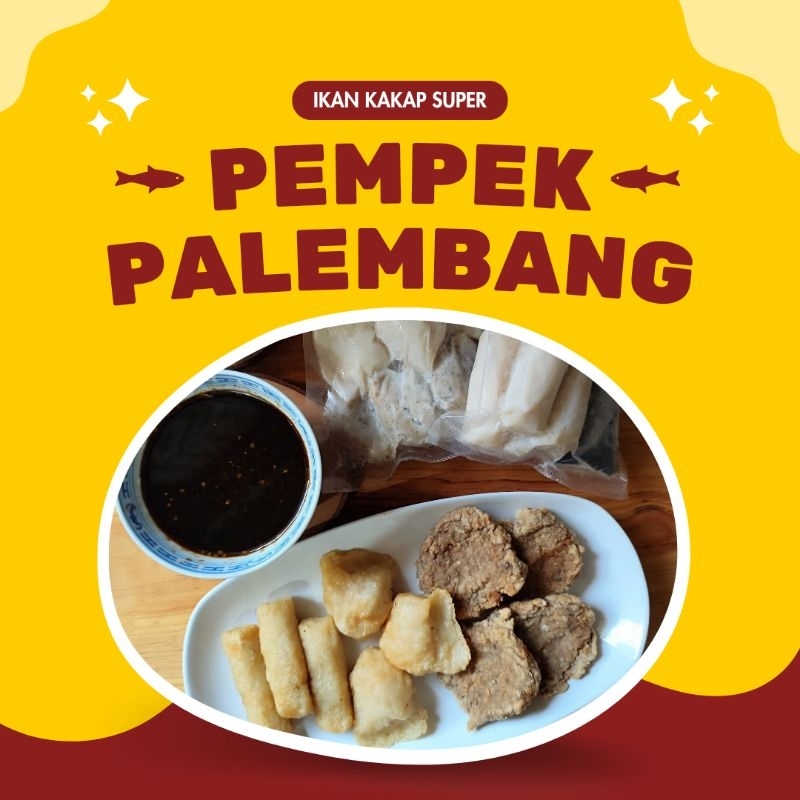 

Pempek Palembang paket isi 10pcs