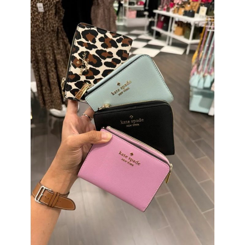 KATE SPADE KS MADISON SMALL LZIP WALLET