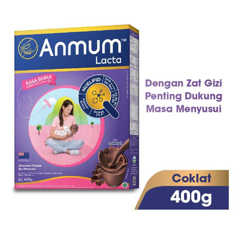 

Anmum Lacta Chocolate - Susu Ibu Menyusui