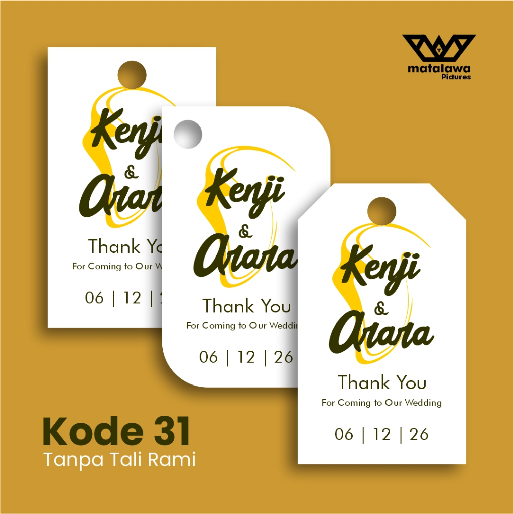 

Hang / souvenir tag custom edisi vintage ( murah / samson / craft / kraft / wedding / label / pernikahan / plant / tanaman / buket / florist / sovenir / ucapan terimakasih ) CODE 31