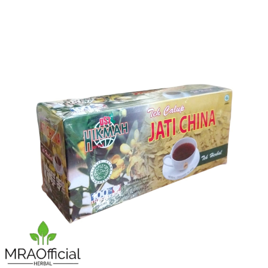 

Teh Celup Jati China Hikmah Original | Teh Jati China Celup | Teh Herbal Jati Cina