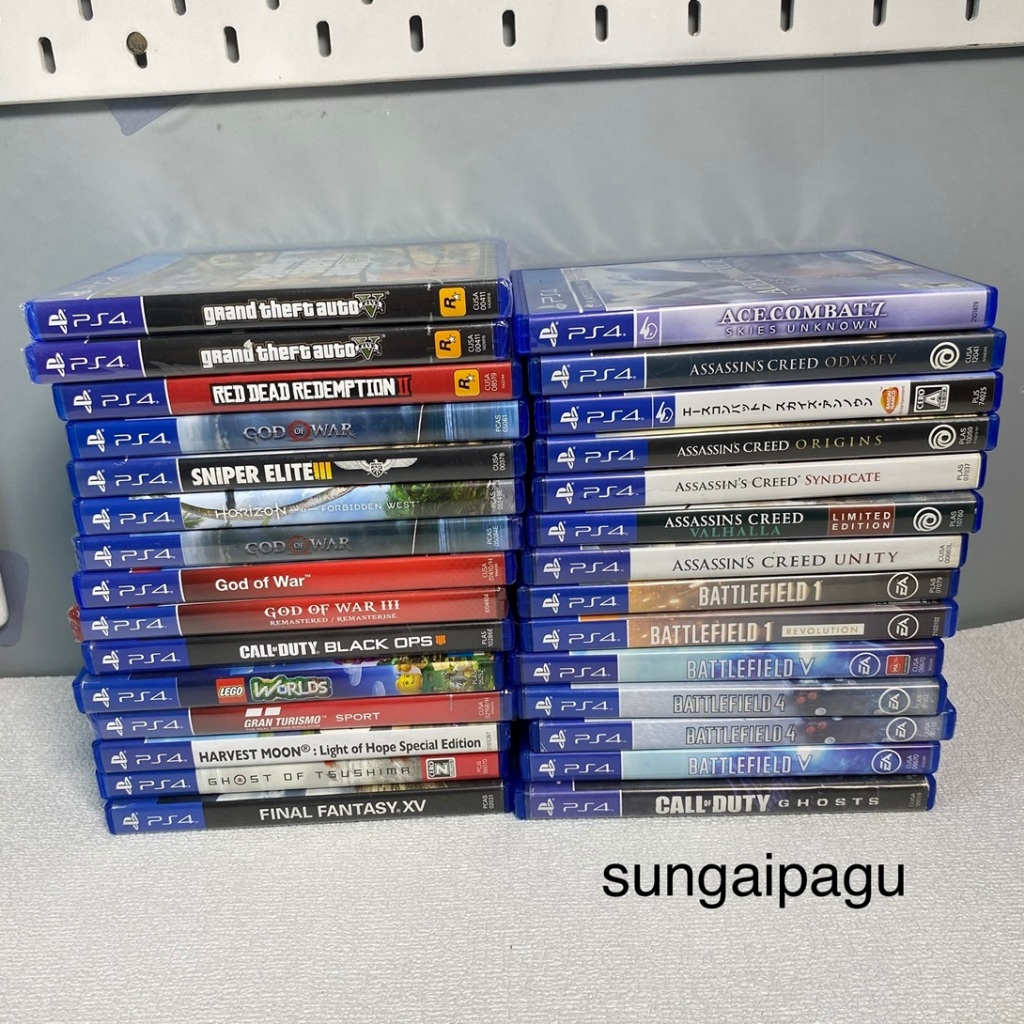 Kaset PS 4 Second Original - BD Game Multiplayer PS4, PS5 (Game like new)