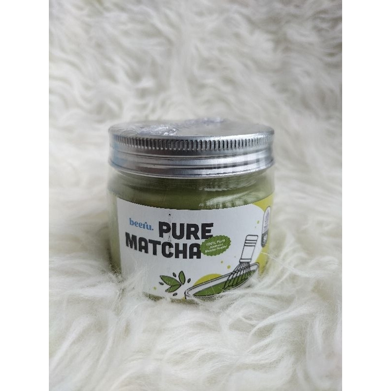 

Beeru Pure Matcha Powder - 100% Bubuk Matcha Premium Japan